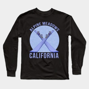 Alpine Meadows, California Long Sleeve T-Shirt